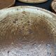 Lot de 6 assiettes en grès pyrité artisanal