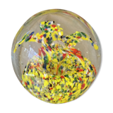 Large sulfide multicolored fireworks style paper press