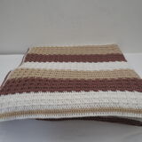 Wool bed throw