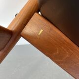 Mid-Century Danish Teak Armchair by Grete Jalk for Glostrup, 1960s