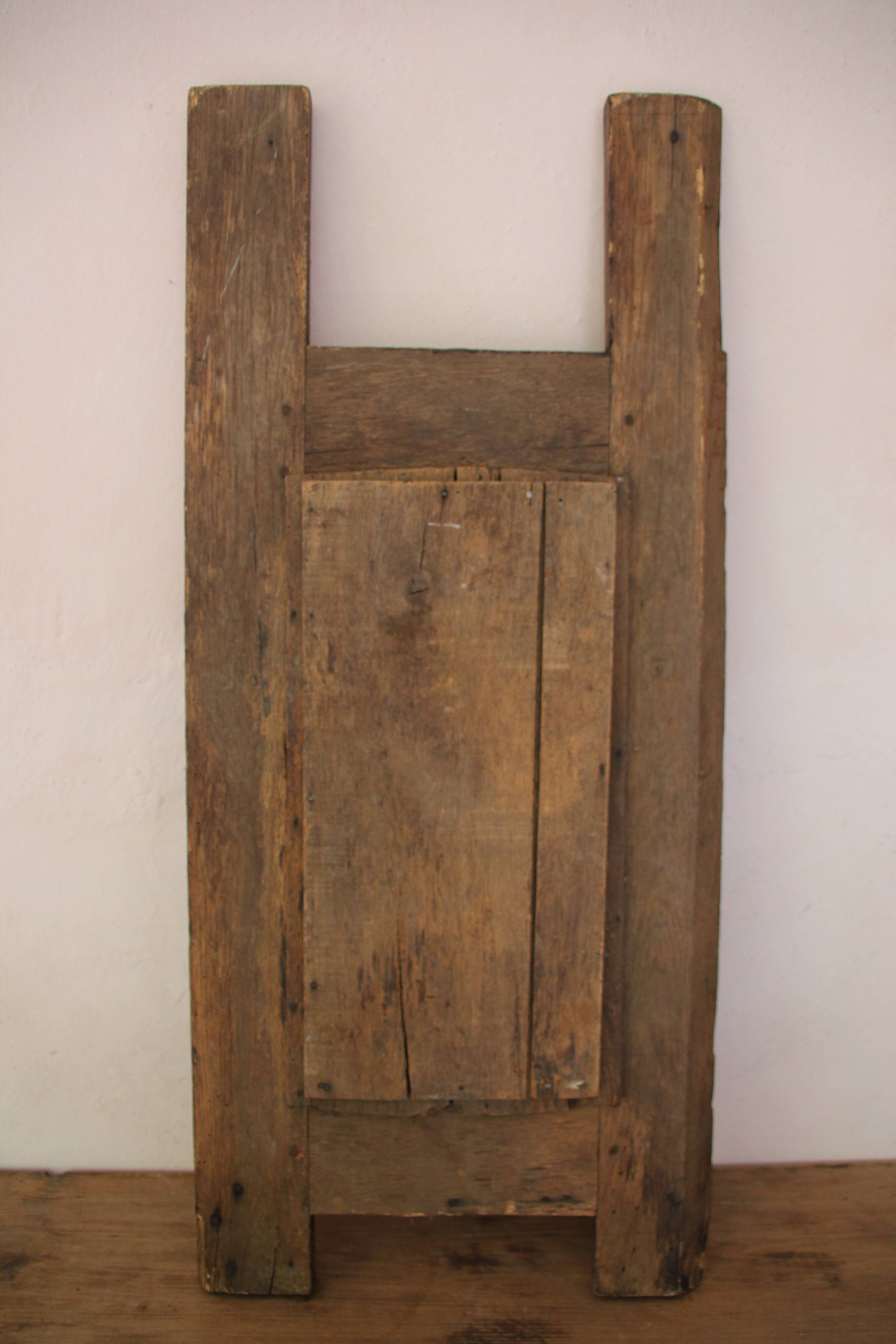 Wooden panel in Gothic style