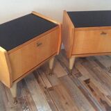 Pair of vintage bedsides from the 50s-60s
