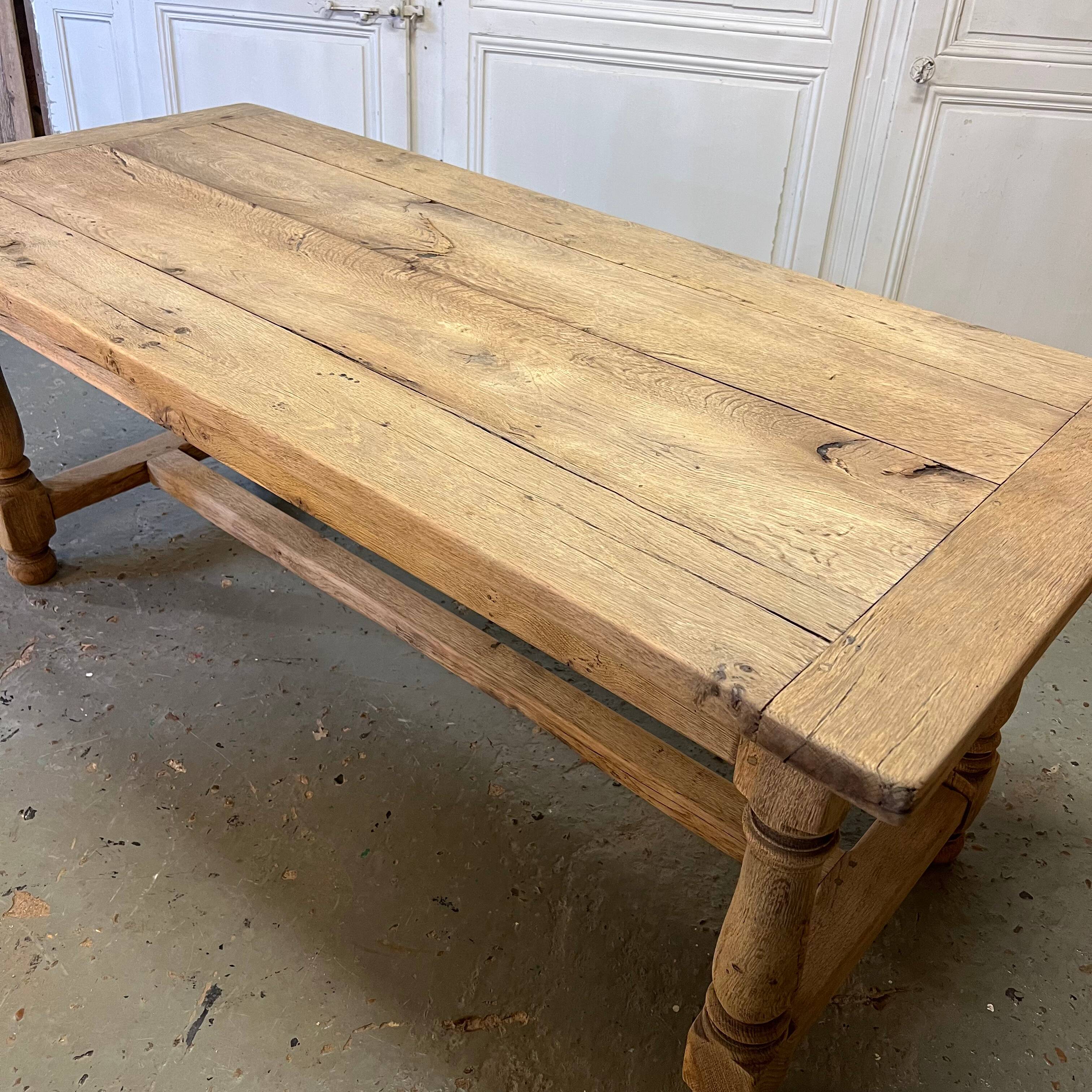 19th-century farmhouse table