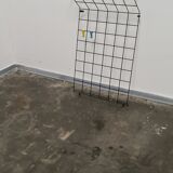 Vintage metal coat and hat rack