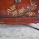 Asian lacquer display cabinet