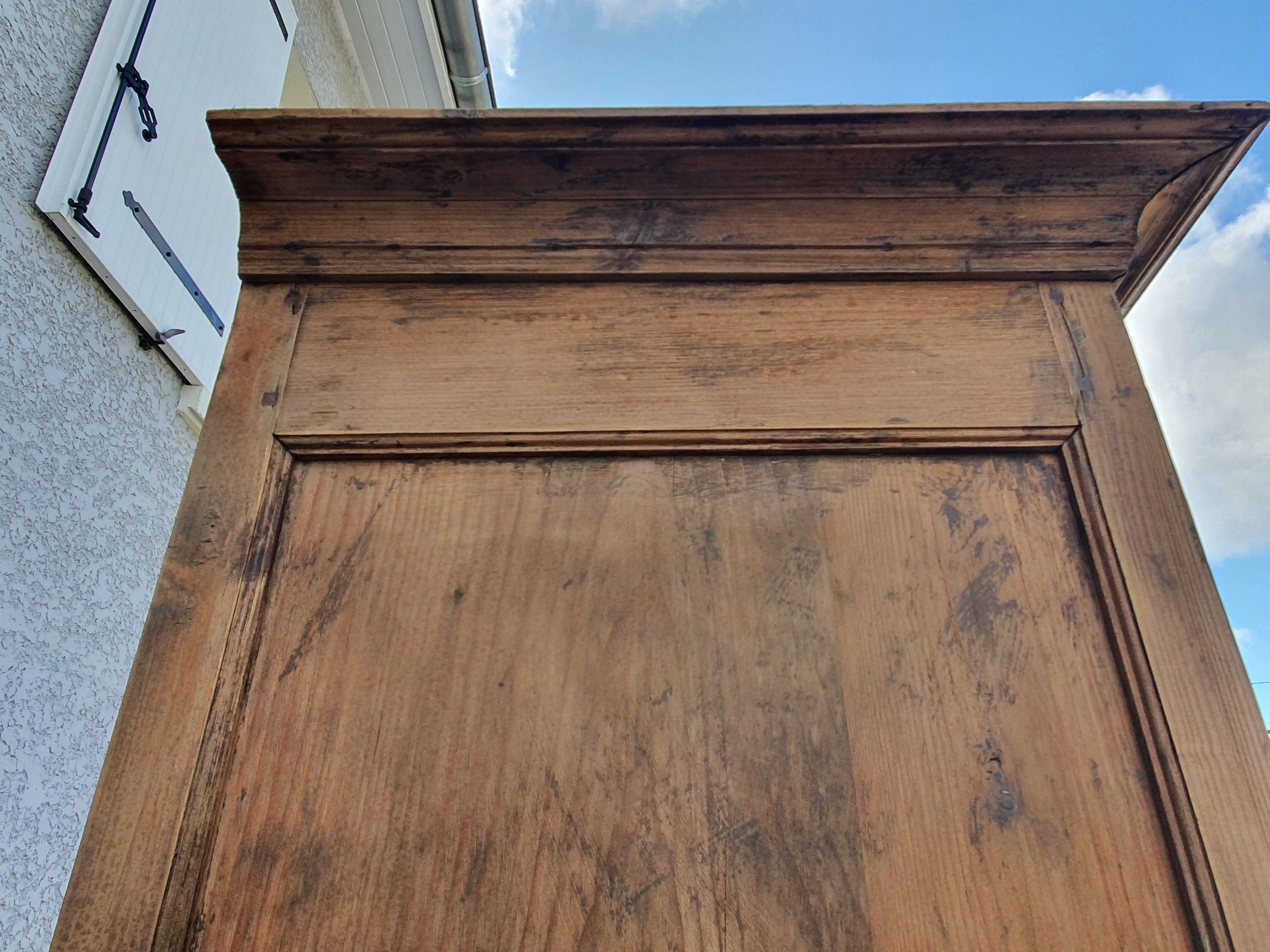 Old wardrobe fir 1900