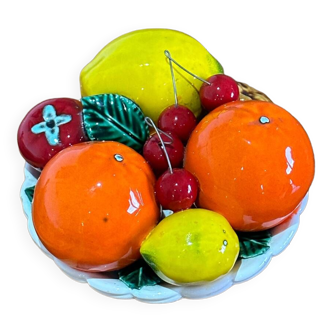 Ceramic fruit basket