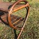 Vintage rattan coffee table