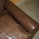 Large leather loveseat Terence Conran Chelsea
