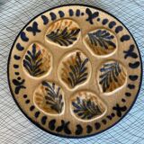 Pornic oyster plates