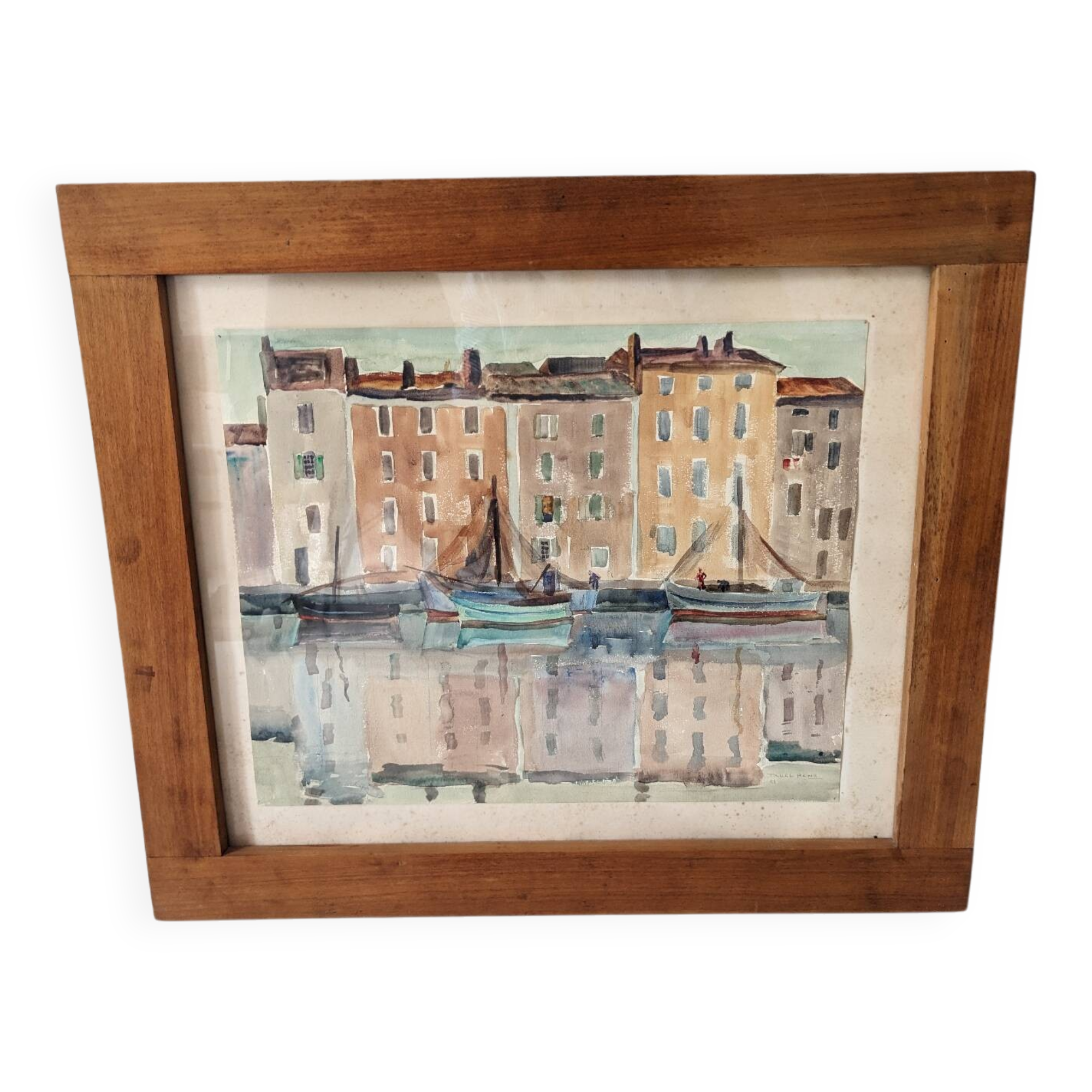 Painting by René Truel