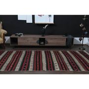Flatweave Antique Turkish Vintage Orange Kilim Rug 153x332
