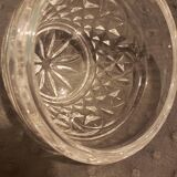 Crystal d'Arques candy dish egg