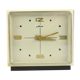 1960s modernist fireplace clock, Majak, USSR