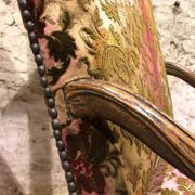 Louis xiv style armchair, 19th century
