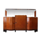 Art Deco buffet, Macassar Ebony and Walnut Burl, 1920-1930