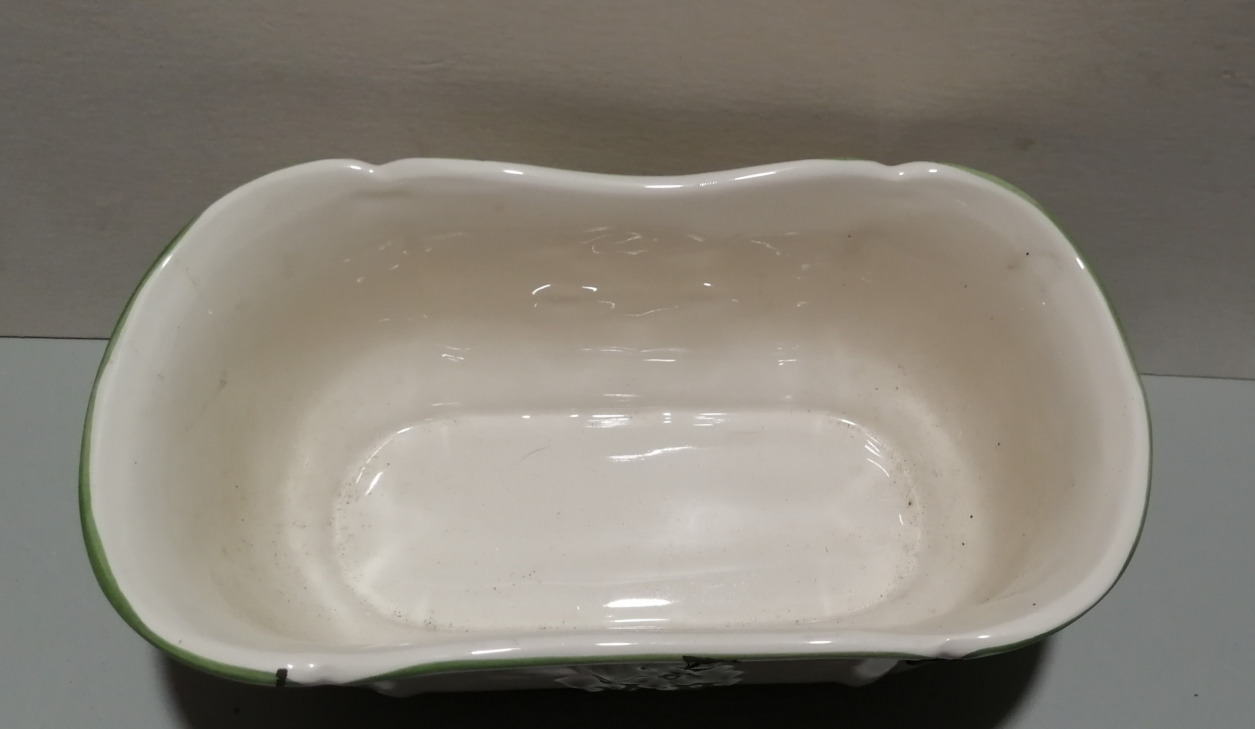 Ceramic planter spring decoration