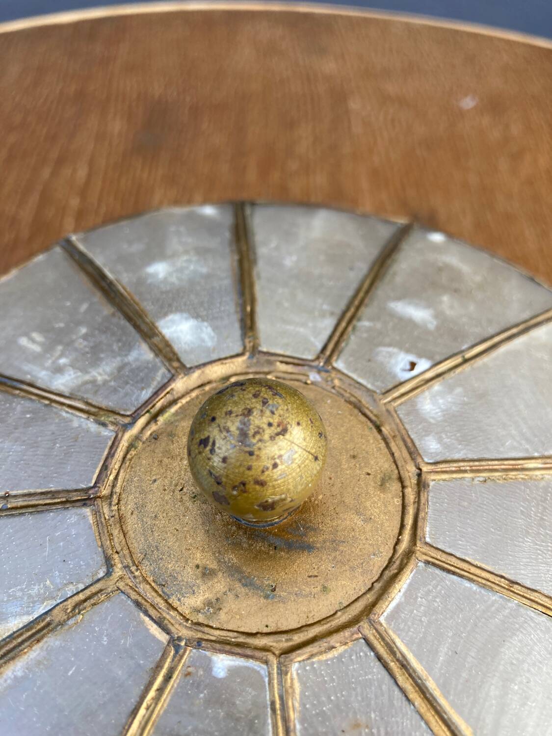 Mother-of-pearl ceiling light 25 cm