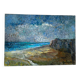 Seaside landscape signed