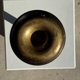 Large adjustable antique gold candlestick H20 D10