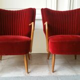 1/4 chairs red cinema cocktails