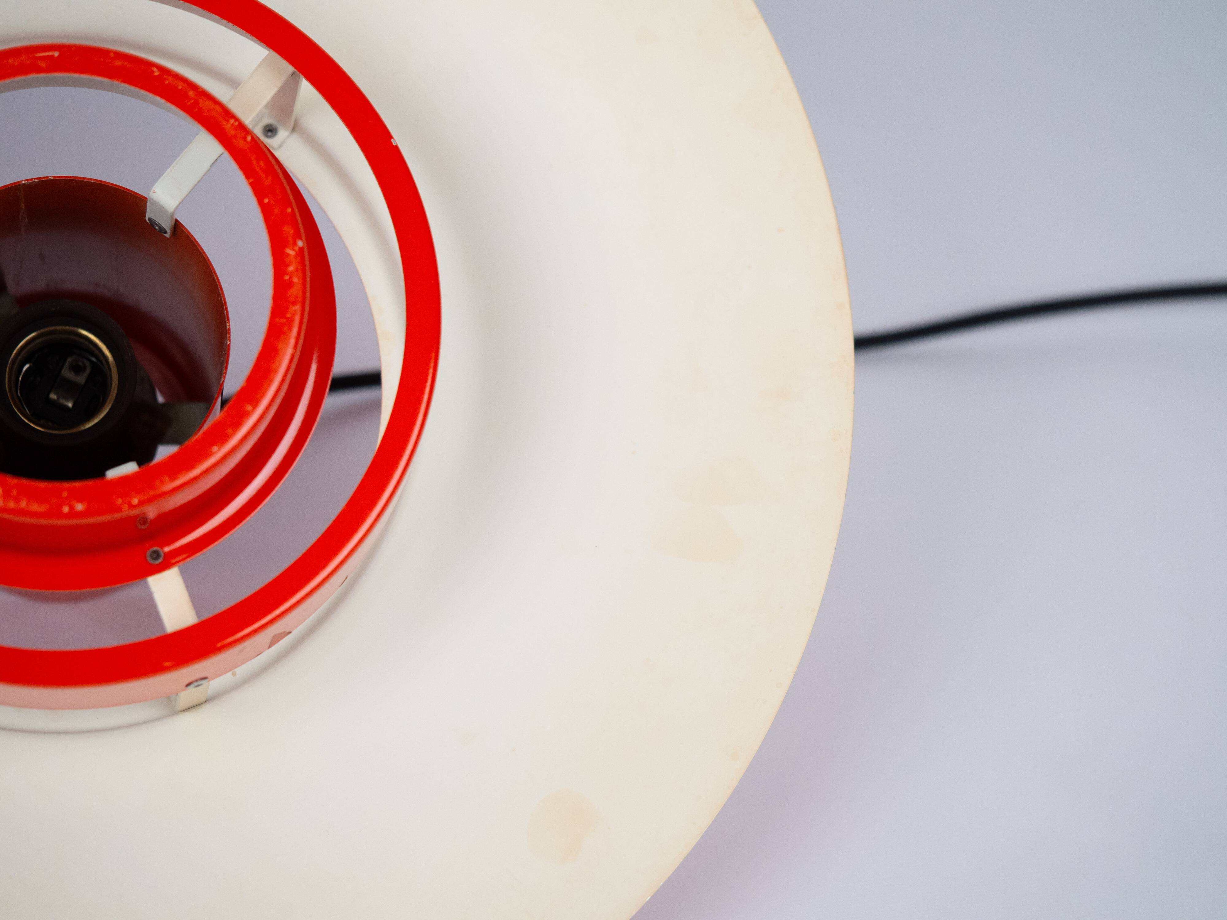 Lampe suspendue vintage danoise Falcon par Andreas Hansen, Fog og Morup, 1969