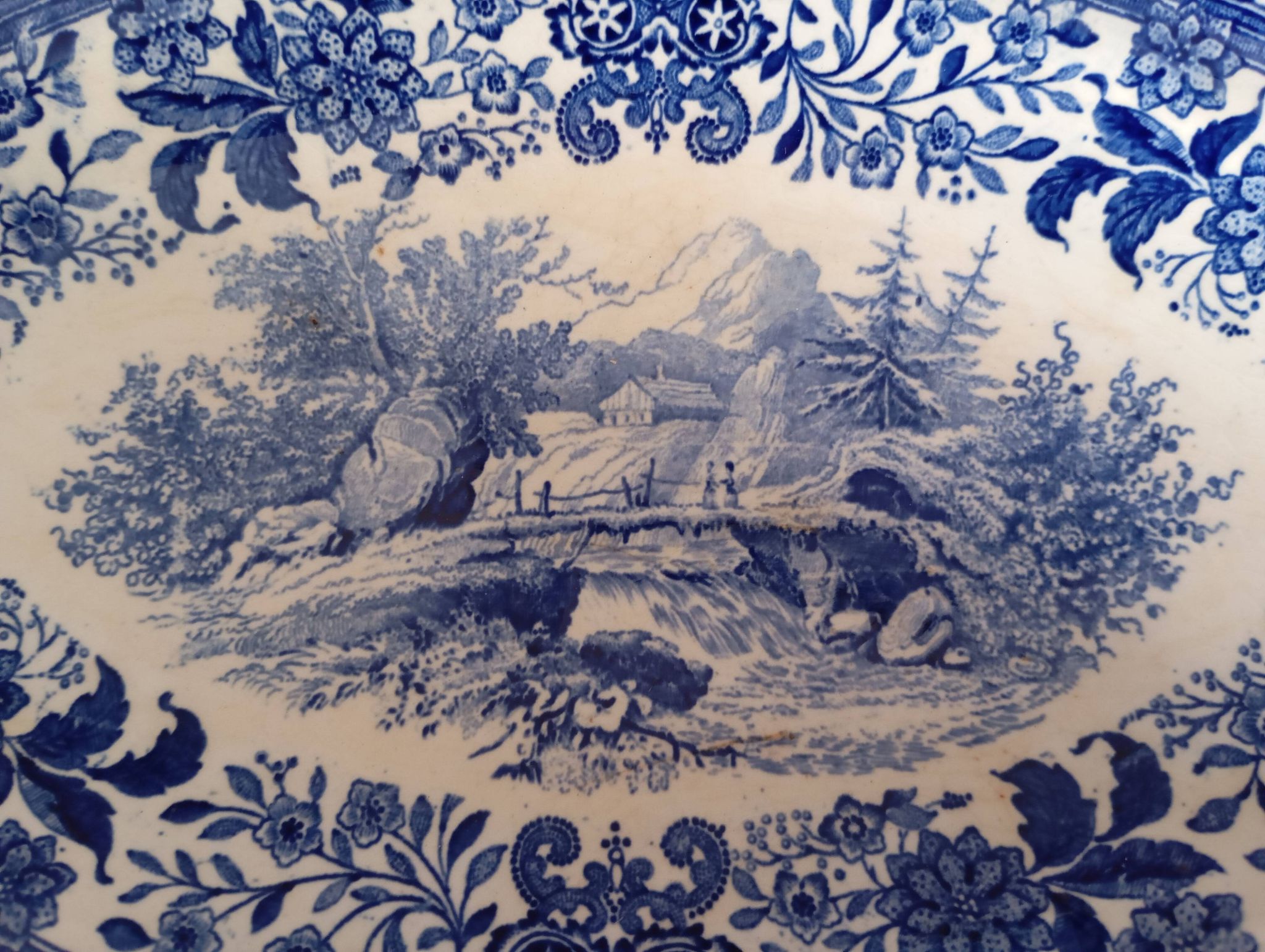 "Burgenland" blue bowls Villeroy & Boch Mettlach