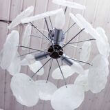 Kalmar Franken lucite chandelier Blatt model