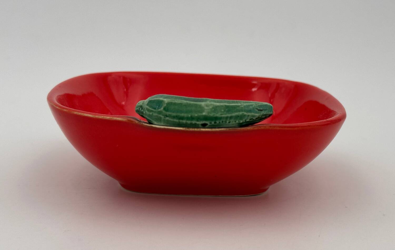 Vintage Saint Clément earthenware bowl, 1950s