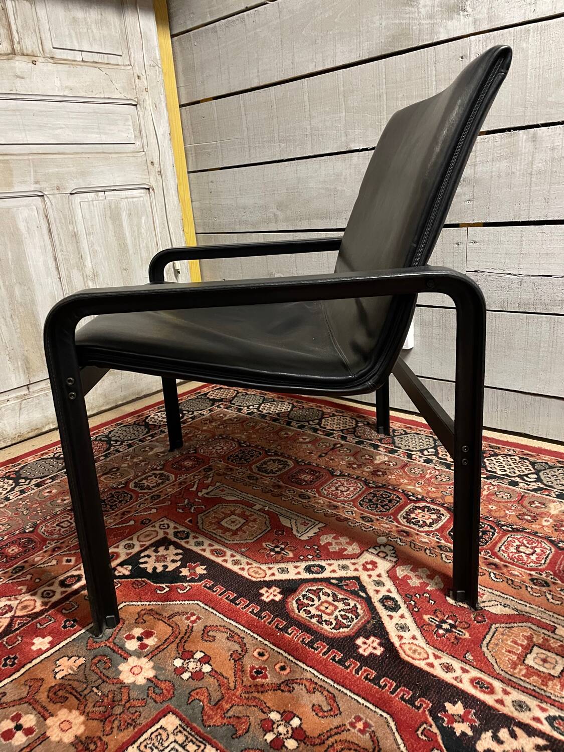Pair of designer armchairs Matteo Grassi Italy