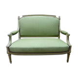 Louis XVI style lacquered sofa