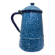 Enamelled pot