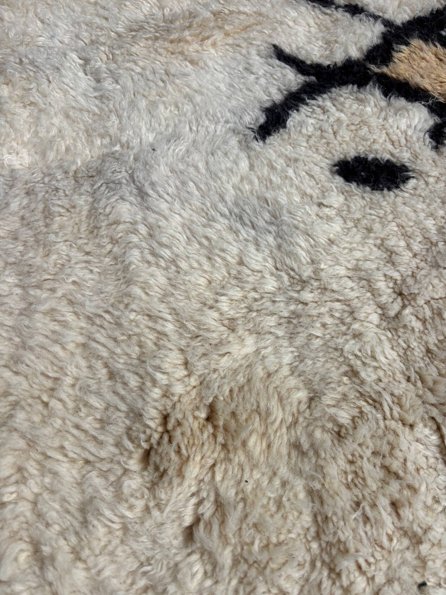 Marrakech - Beni Ourain Berber rug in wool 200×310 cm