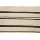 Vintage Turkish Hand-Knotted Wool Cotton Beige Kilim Area Rug 155x330