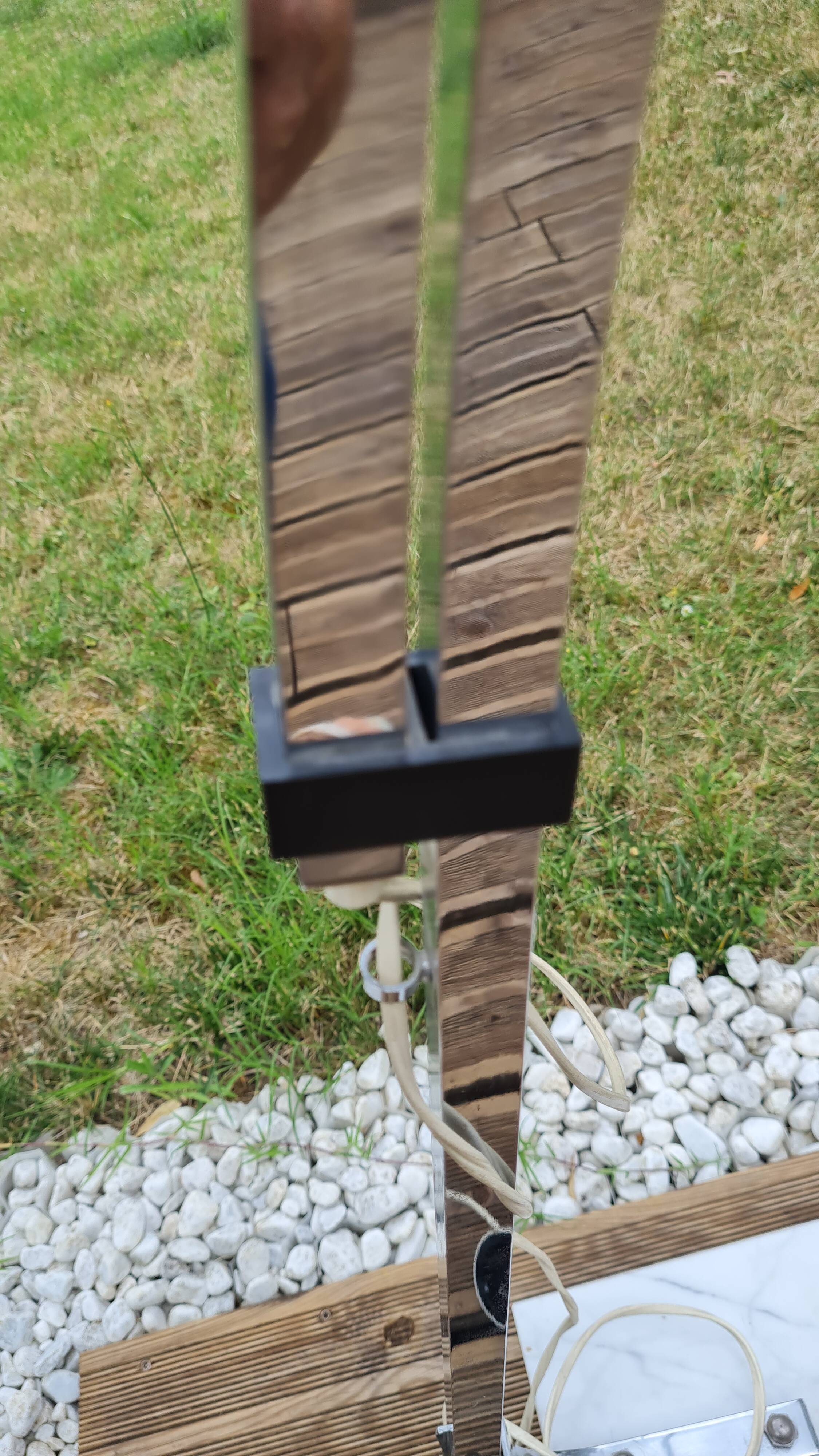 Lampadaire type arc Télescopique années 70 par Goffredo Reggiani