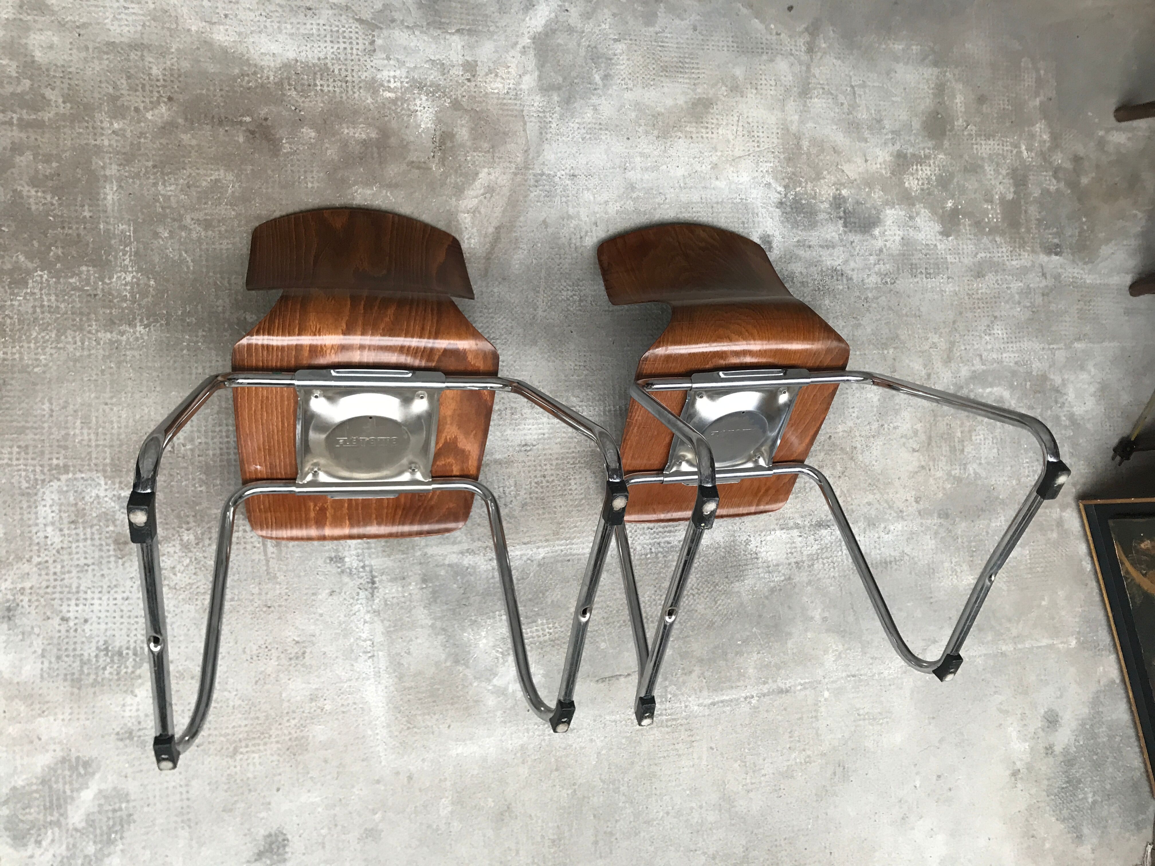 Pair of children's chair Pagholz Flototto