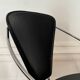 Chaise cuir et acier chromé - Linda par Arrben