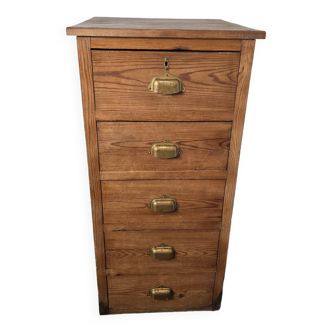 Meuble de métier avec 4 tiroirs