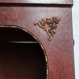 Louis XVI library in cedar burl