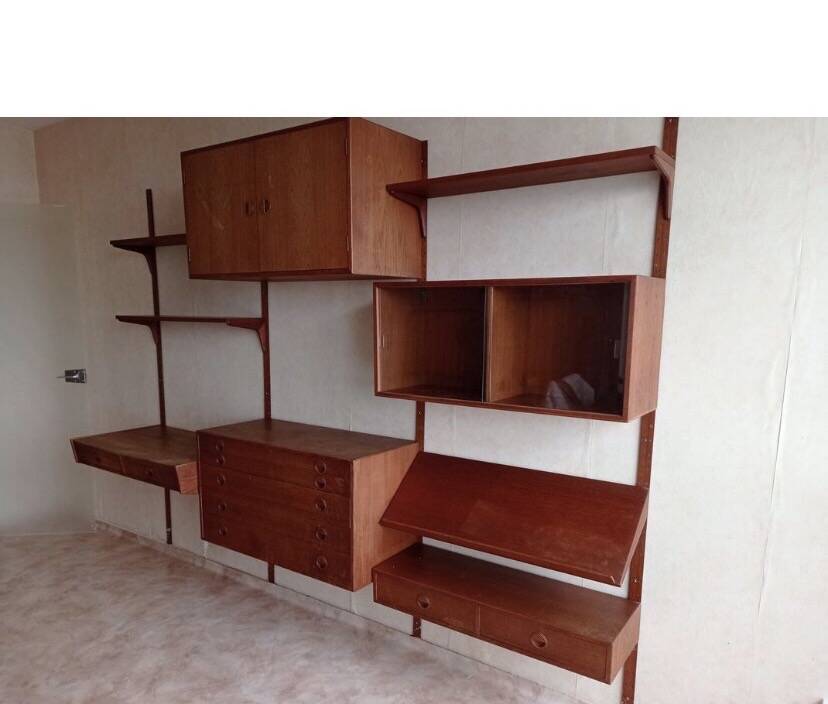 Modular Wall Shelf Hansen and Gudborg 1960