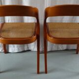 Pair of Baumann gondola chairs