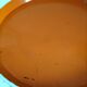 Vintage dish orange