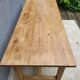 Table de ferme Chêne massif 200x79