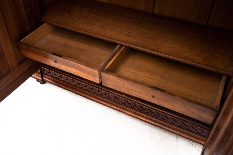 Antique wardrobe, France.