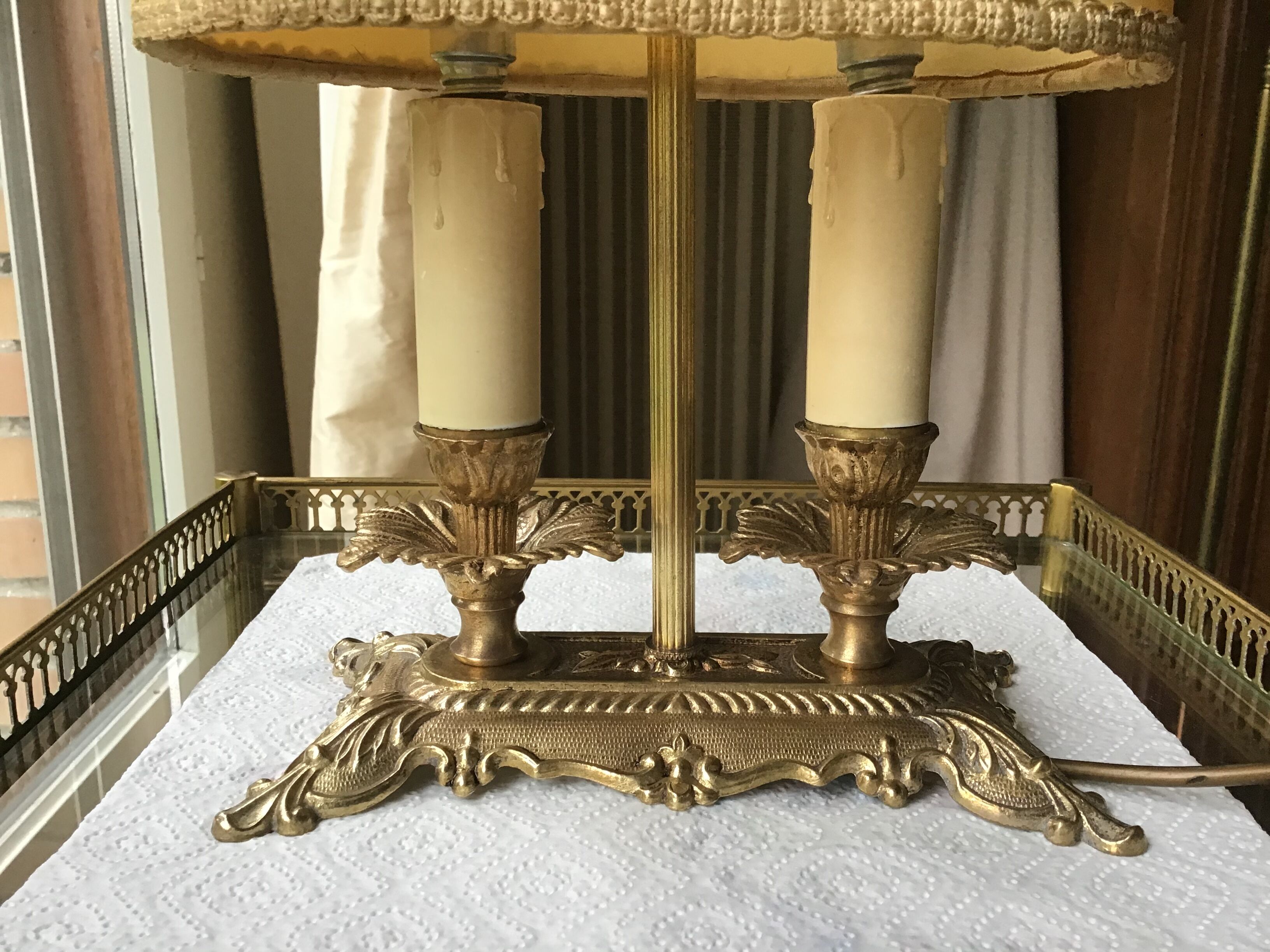 Lampe bouillotte