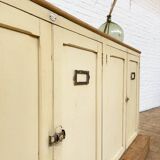 Ancien meuble d'atelier en bois 1950