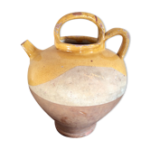 Cruche vernissée  jaune