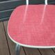 Paire de chaises en formica vintage