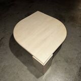 Travertine coffee table