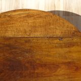 Drop-leaf table, honey-spoon-shaped legs